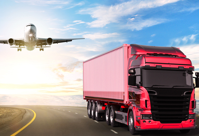 Double clearing and inclusive tax for air road intermodal transportation